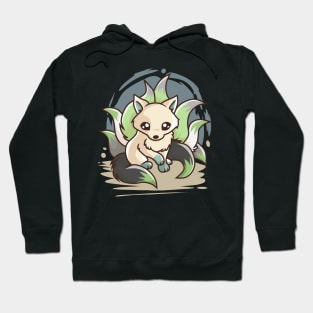 Agender Cute Kitsune Hoodie